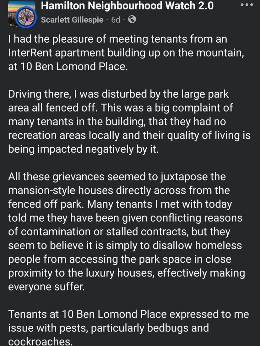 Observations of 10 Ben Lomond Place – May 2, 2026