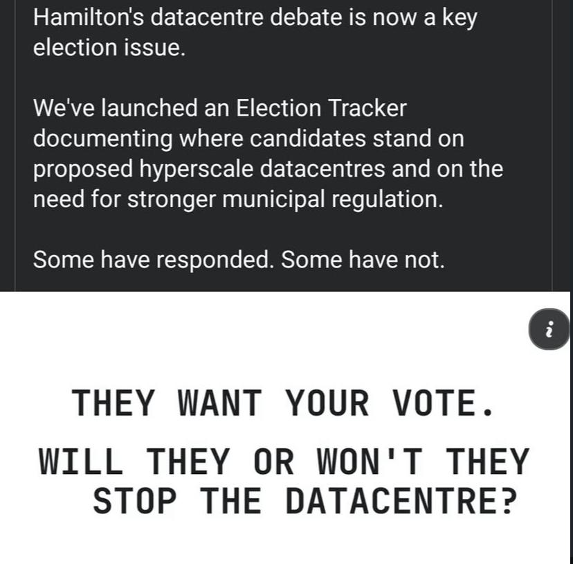 NO to Data Centres – June 10, 2026