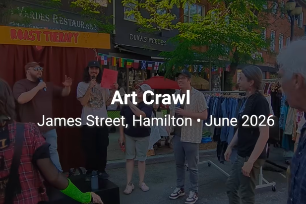 Roast Therapy at Hamilton’s Art Crawl – June 30, 2026